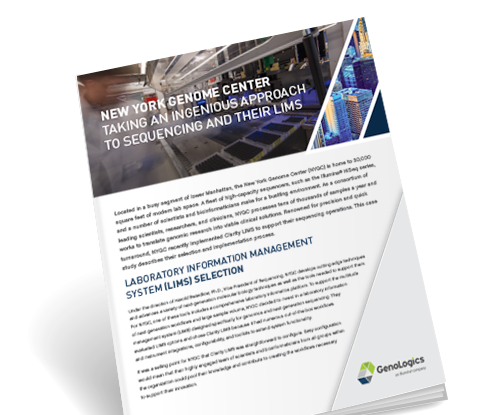 Choosing a Sequencing LIMS