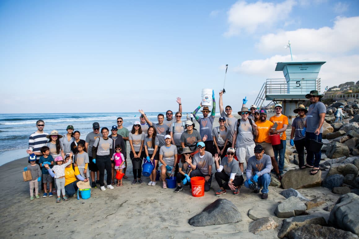 Group of people engaged in collaboration