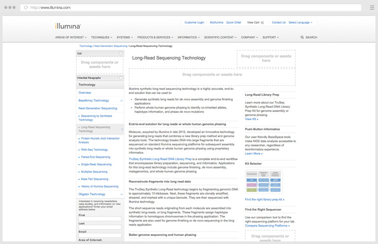 Accurate Long-Read Sequencing Technology